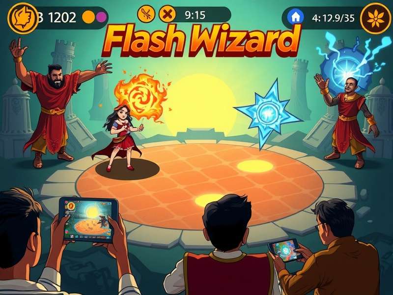 Indian players enjoying Ginger Flash Wizard on mobile devices